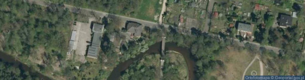 Zdjęcie satelitarne KruppaHängebrücke2