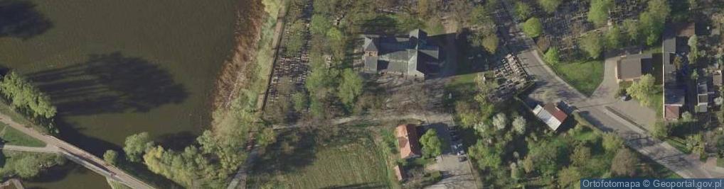 Zdjęcie satelitarne Kruszwica, kolegiata 8
