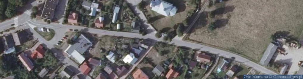 Zdjęcie satelitarne Krynki Zaulek Szkolny 1