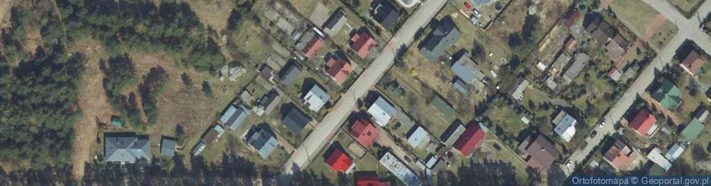 Zdjęcie satelitarne Krzyż Judzianka