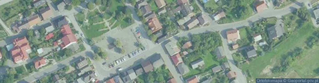 Zdjęcie satelitarne Lanckorona zamek 20050724 1302 2426