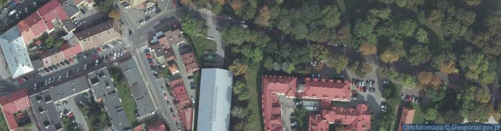Zdjęcie satelitarne Łańcut - Liceum ogólnokształcące nr 1 (4)