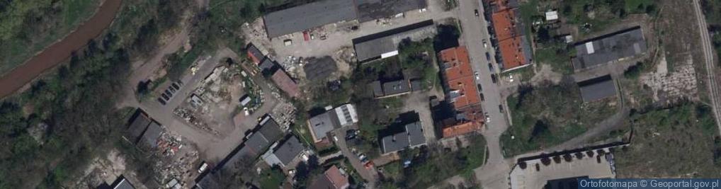 Zdjęcie satelitarne Legnica-blok