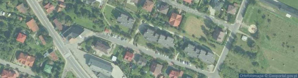 Zdjęcie satelitarne Limanowa a3