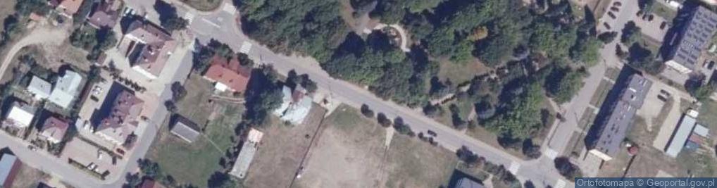 Zdjęcie satelitarne Lipsk - Park 01