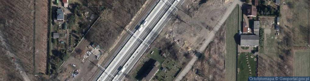 Zdjęcie satelitarne Lodz Lublinek train station 4