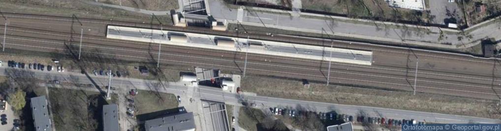 Zdjęcie satelitarne Lodz Niciarniana 1