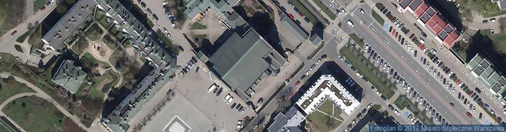 Zdjęcie satelitarne Lords Ascension Church Warsaw