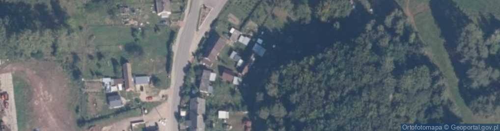 Zdjęcie satelitarne Łubno dworek 29.12.09 1p