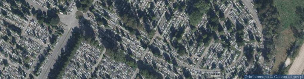 Zdjęcie satelitarne Majdanek schoenen