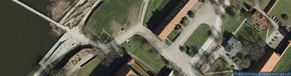 Zdjęcie satelitarne Malbork - Kościół św. Wawrzyńca