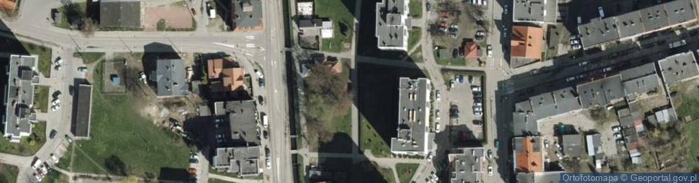 Zdjęcie satelitarne Malbork Stare Miasto