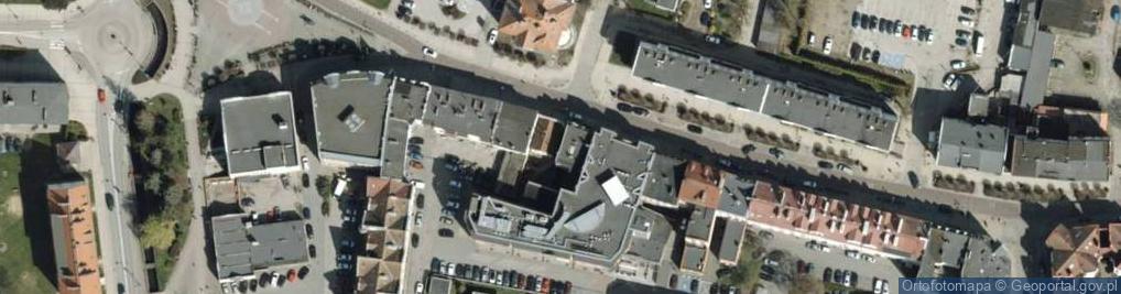 Zdjęcie satelitarne Malbork, Tadeusza Kościuszki, informační centrum