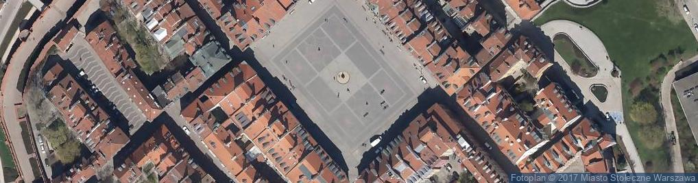 Zdjęcie satelitarne Market Square Warsaw