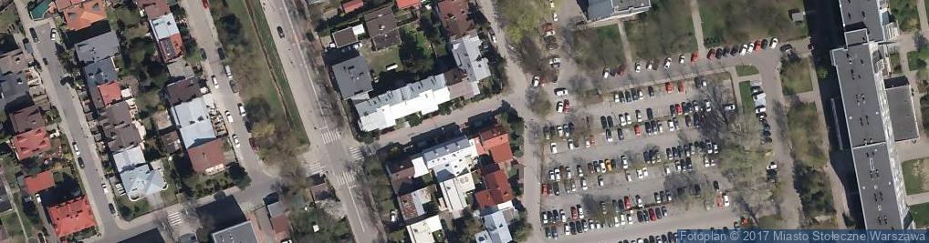 Zdjęcie satelitarne Marymont-Ruda Warszawa a002