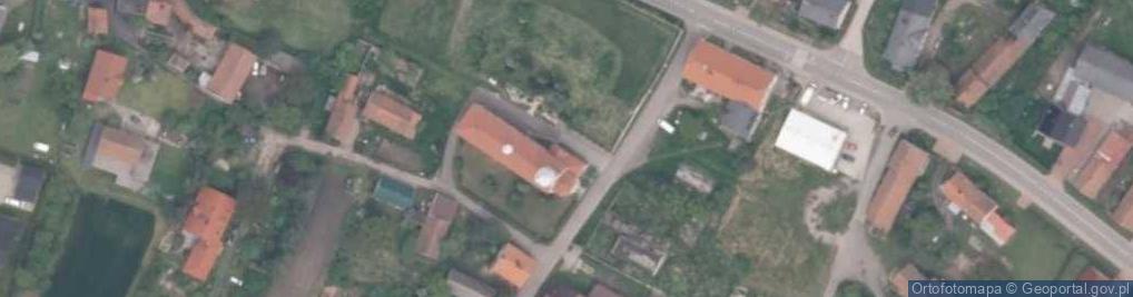 Zdjęcie satelitarne Michalow church