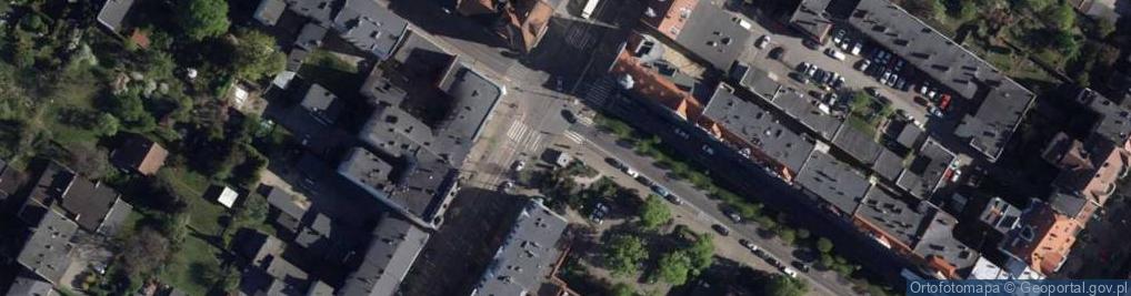 Zdjęcie satelitarne Mickiewicza 1 róg Gdańskiej zabytek 1