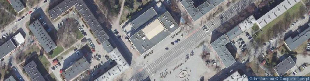 Zdjęcie satelitarne Mielec plac armii krajowej