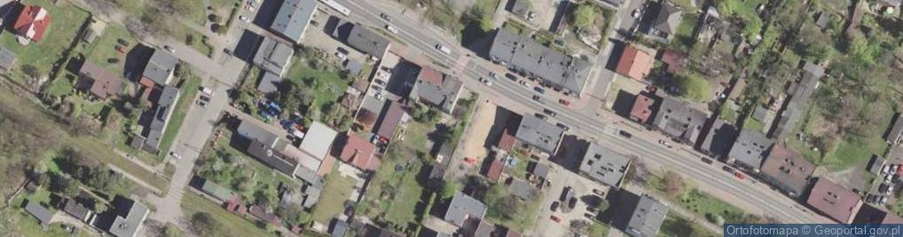 Zdjęcie satelitarne Modrzejów Orląt Lwowskich