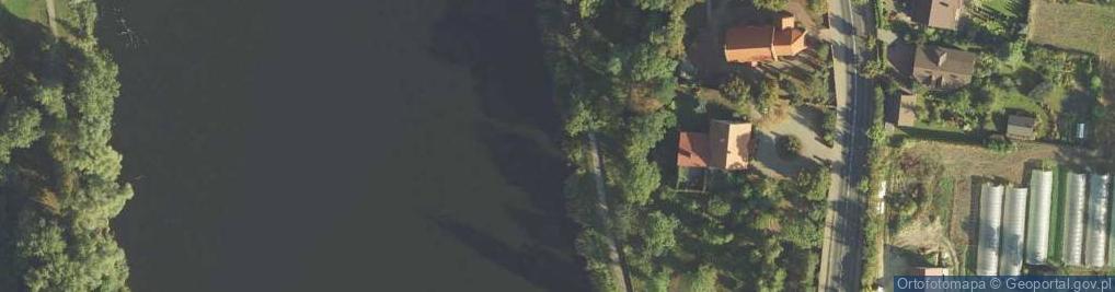 Zdjęcie satelitarne Mogilno, kosciol sw. Jakuba, kapliczka