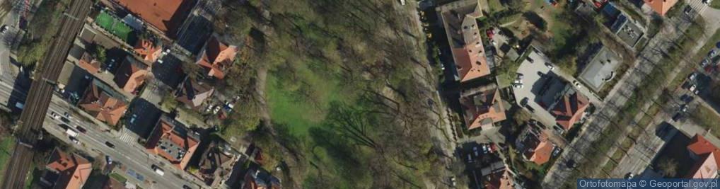 Zdjęcie satelitarne Moniuszko Park Poznan