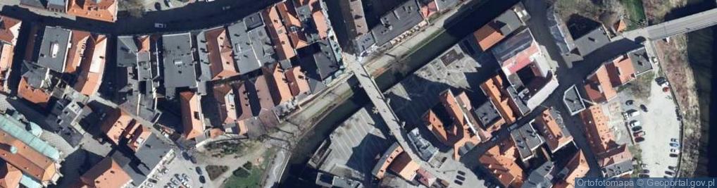 Zdjęcie satelitarne Most gotycki w Kłodzku, św. Wacław