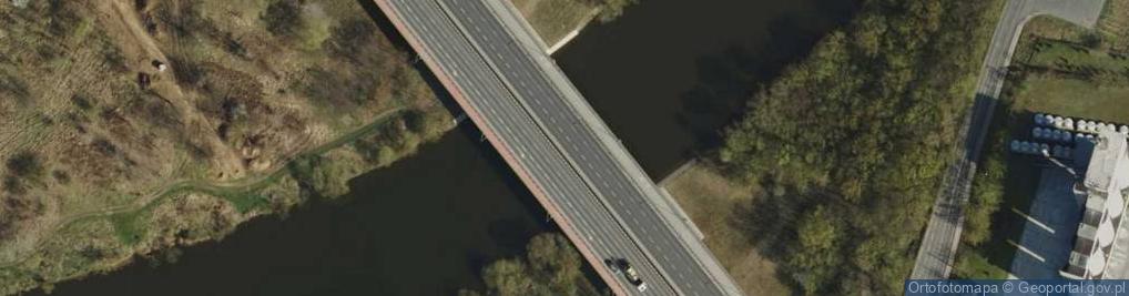 Zdjęcie satelitarne Most Lecha Poznań 1