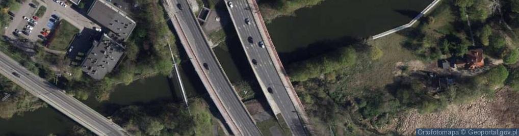 Zdjęcie satelitarne Most św Antoniego nowy 2