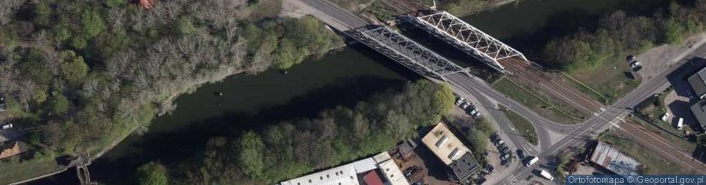 Zdjęcie satelitarne Most ul Mińska