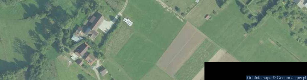 Zdjęcie satelitarne Mszana Dolna kosciol