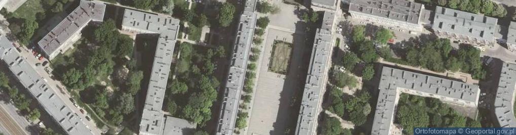 Zdjęcie satelitarne Nowa Huta Cross Memorial, Nowa Huta, Krakow,Poland 
