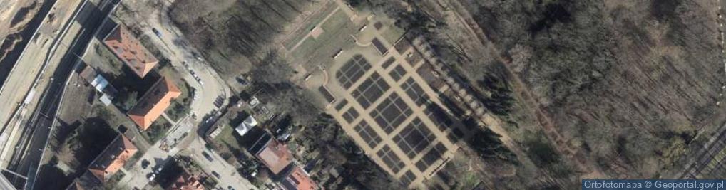 Zdjęcie satelitarne OgrodRozanyWSzczecinie