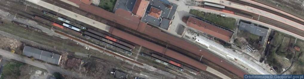 Zdjęcie satelitarne Opole Główne