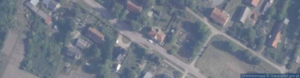 Zdjęcie satelitarne Osice, silnice