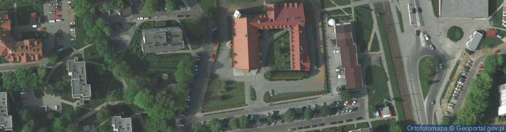 Zdjęcie satelitarne Our Lady of Perpetual Help Church, 33 osiedle Bohaterow Wrzesnia,Nowa Huta,Krakow,Poland