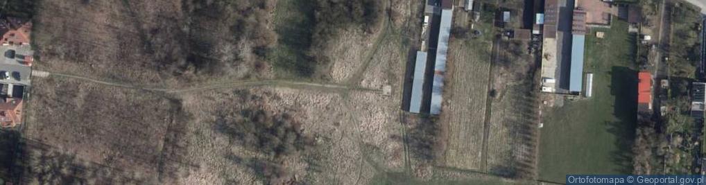 Zdjęcie satelitarne Pabianice kosciol mateusz