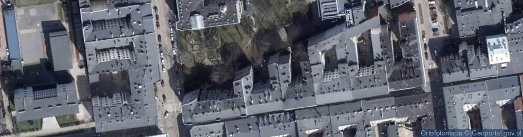 Zdjęcie satelitarne Pałac Karola Poznańskiego, Akademia Muzyczna, z Więckowskiego 29, Łódź 2010 05 02