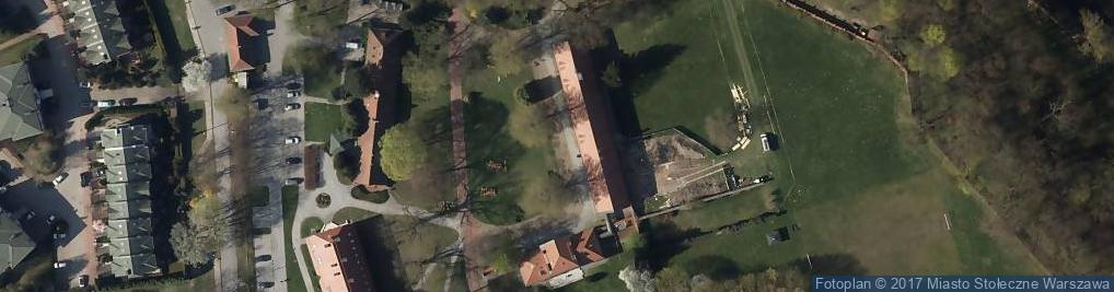 Zdjęcie satelitarne Palac Potockich w Natolinie 01