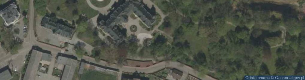 Zdjęcie satelitarne Pałac w Pławniowicach22