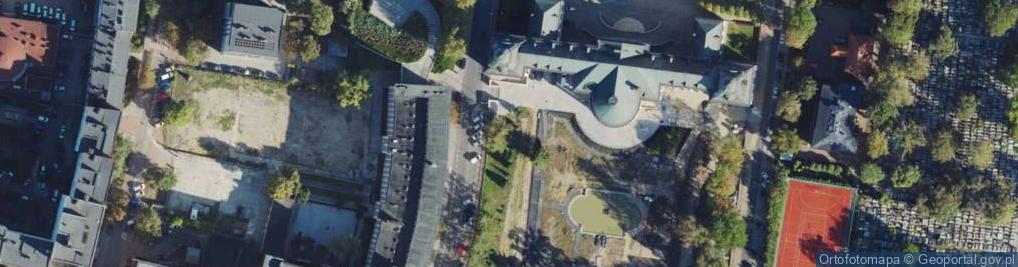 Zdjęcie satelitarne PalacBiskupiWKatowicach