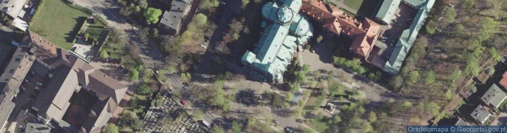 Zdjęcie satelitarne Panewniki - ruchoma szopka 01