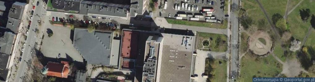 Zdjęcie satelitarne Panorama z dachu hotelu gdynia