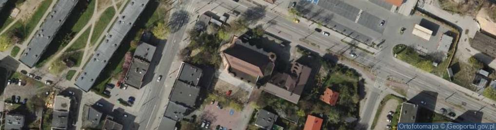Zdjęcie satelitarne Parafia św. Jana Chrzciciela i św. Alberta Chmielowskiego w Gdyni 04