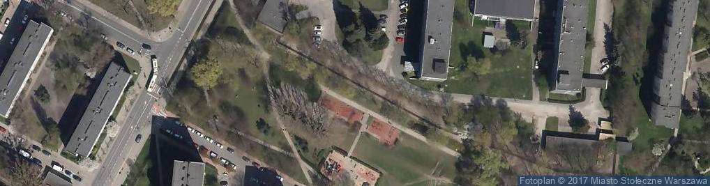 Zdjęcie satelitarne Park Malickiego małpi gaj