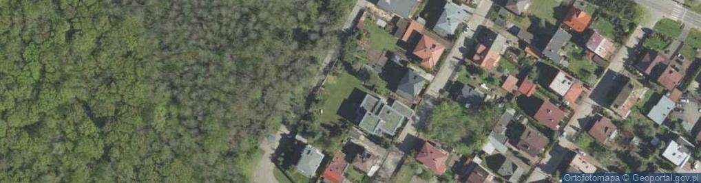 Zdjęcie satelitarne Park Planty w Białymstoku