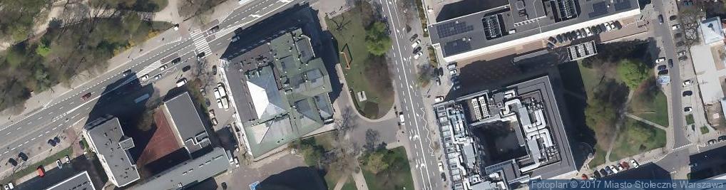 Zdjęcie satelitarne Peowiak monument Warsaw 01