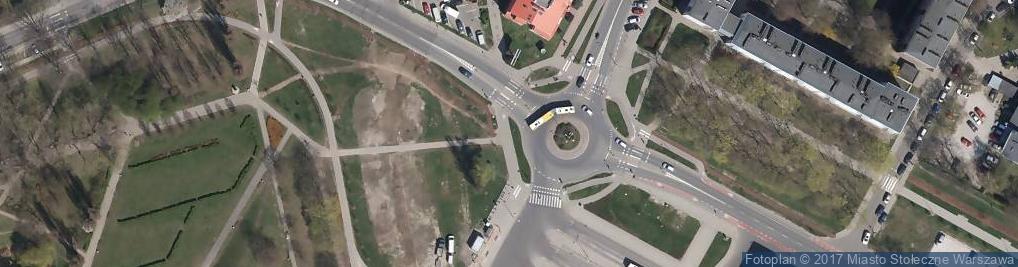 Zdjęcie satelitarne Pętla Szczęśliwice