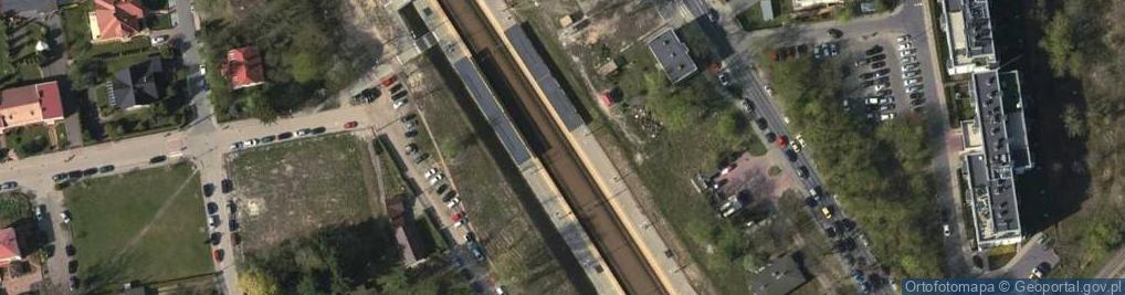 Zdjęcie satelitarne Piaseczno - Railway station 03