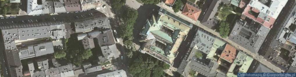 Zdjęcie satelitarne Pieczęć Akademii Krakowskiej z czasów Władysława Jagiełły