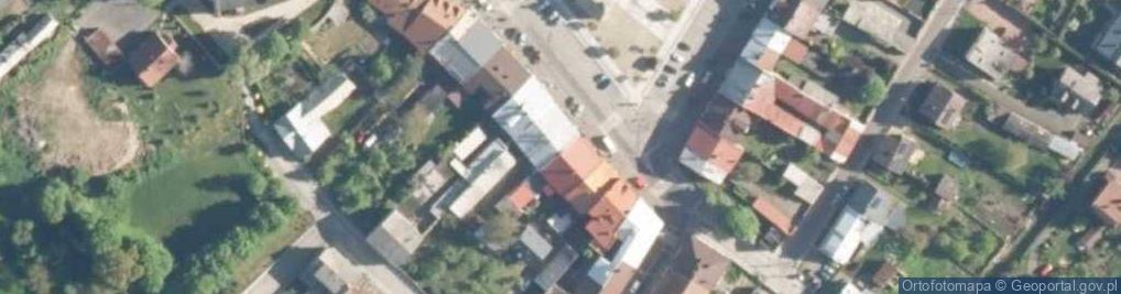Zdjęcie satelitarne Pilica main square